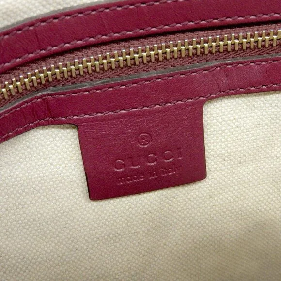 GUCCI Cream Leather Shoulder Bag - Picture 10 of 10